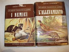 STARNE FAGGIANI E LEPRI NEMICI E ALLEVAMENTO - EMILIO SCHEIBLER - OLIMPIA1950