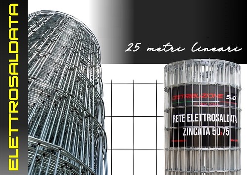 Rete metallica zincata per - metallica,