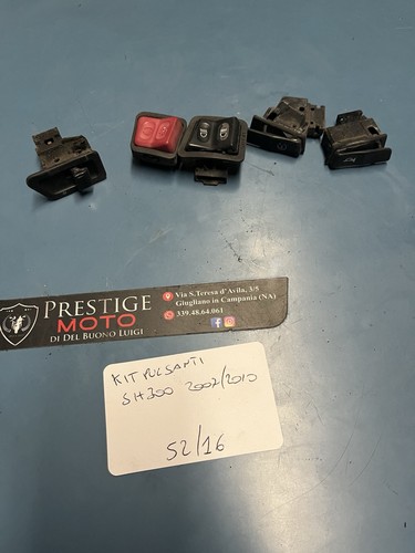 Kit pulsanti carena sterzo - kit,
