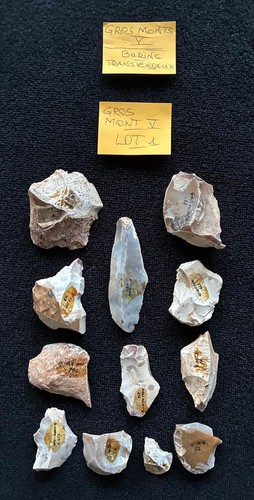 Préhistoire lot silex - -,