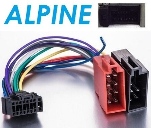Cavo iso autoradio alpine - iso,