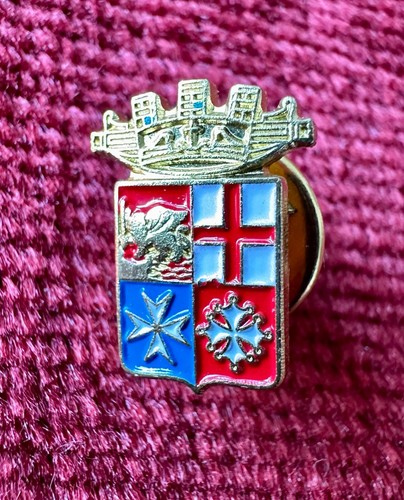 Spilla dorata marina - spilla, militare