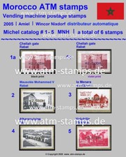 Marocco Marocco ATM 1-5 /