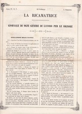 Ricamatrice giornale di - la, ricamatrice.