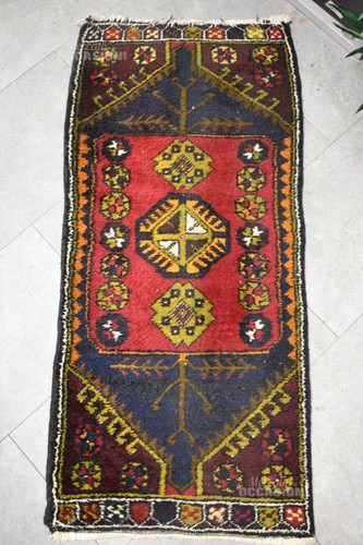 Persian rug fancy blue - , red