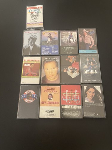 Audio cassette tapes lot 13 - lot,