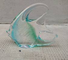 SCULTURA IN VETRO DI MURANO A FORMA DI PESCE TROPICALE V. NASON & C.