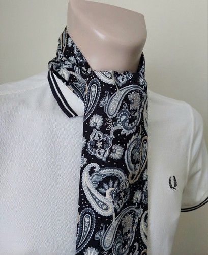 Sciarpa skinny nera - sciarpa,