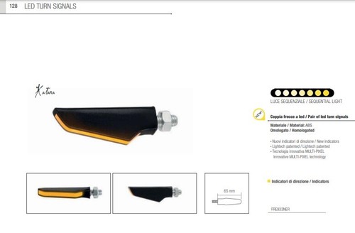 Frecce led lightech - led, nere