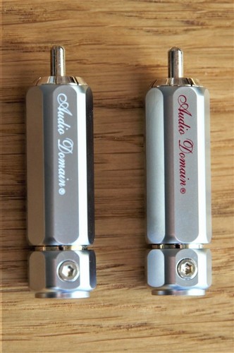 Coppia connettori rca - rca,