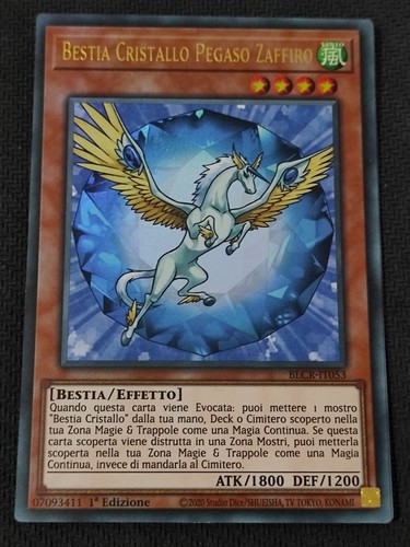 Bestia cristallo pegaso - cristallo,
