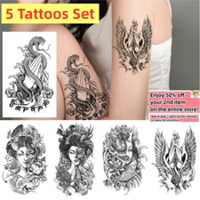Set 5 Adesivi Tatuaggi