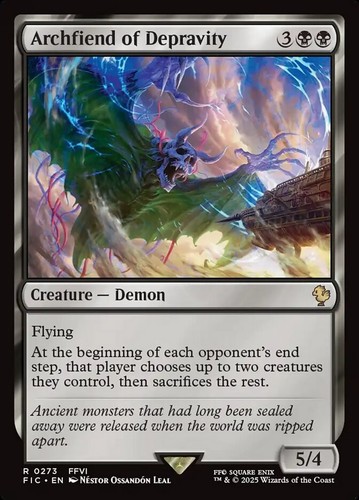 Archfiend depravity - depravity, (nm)