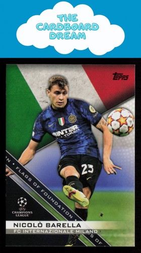 Nicolò barella 2021 topps - barella, 2021-22