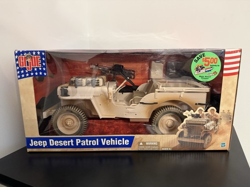 Hasbro joe jeep desert - gi,