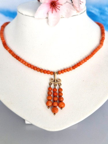 Splendido antico collier oro