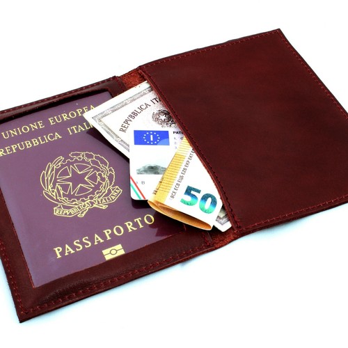 Custodia porta passaporto - custodia, in