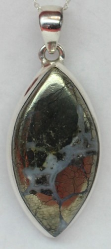 Pirite agata pendente - agata,