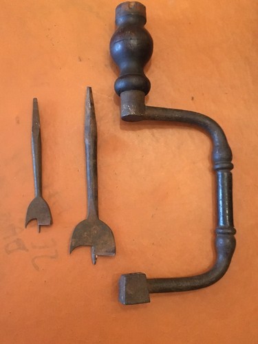 Vintage antico trapano mano - vintage,