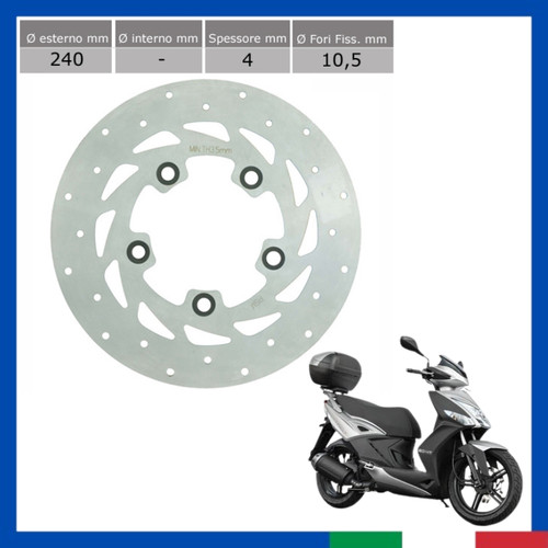 Disco freno posteriore scooter