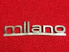 ALFA ROMEO MILANO SCRITTA LOGO
