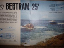 *ARTICOLO MOTOSCAFO  BERTRAM '25  --  1963
