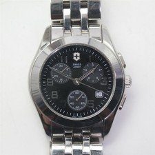 Orologio sportivo Swiss Army uomo 40mm 22 Jewel cronografo cristallo zaffiro 051109196