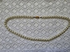 Collanadi Perle Vintage Semplice Con Ciondolo A Conchiglia Collier Di Perle...