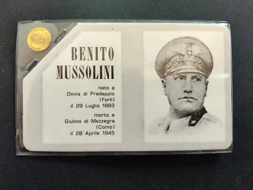Tessera commemorativa con - tessera, m