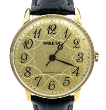 RAKETA Raro Orologio Uomo Vintage 34mm Carica Manuale 2609.HA