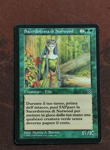 Mtg norwood priestess played - played,