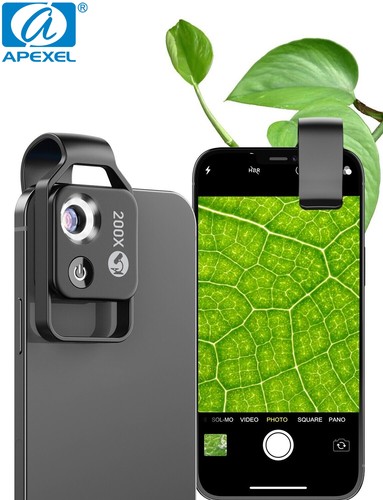 Apexel 200x microscopio - 200x,