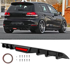 Diffusore posteriore nero