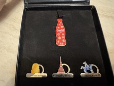 COFANETTO SPILLE. PINS OLIMPIADI INVERNALI TORINO 2006 COCA COLA DA COLLEZIONE