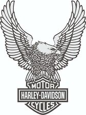 Adesivi Harley-Davidson. Eagle