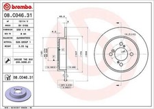 2 dischi freno Brembo asse