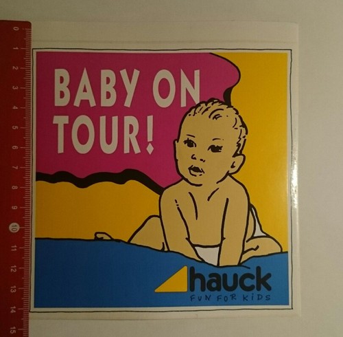 Adesivo sticker baby tour - baby,