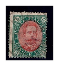REGNO D'ITALIA 1889 UMBERTO I