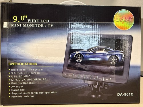 Mini monitor lcd 8 - tv, 9.8”
