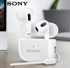 Sony A6 Pro Wireless Bluetooth 5.3 Earphones Extra Bass HiFi Sports Headset Mic