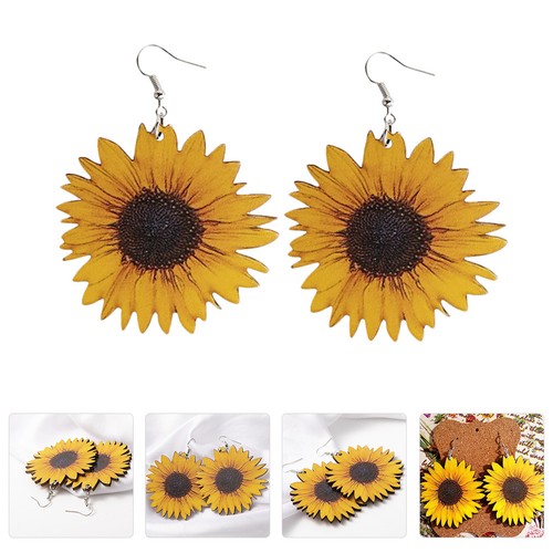 Orecchini girasole fiori - ,