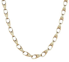 Collana uomo oro giallo 9 kt