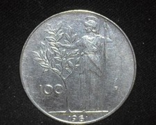 ITALY 1961-R 100 LIRE KM96.1