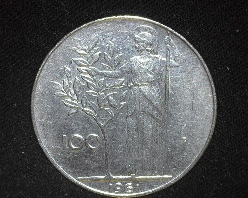 Italy 1961 100 - italy, lire