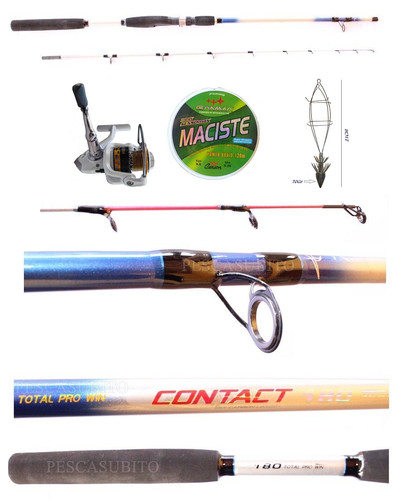 Kit pesca totano calamaro - kit,