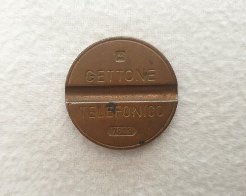 Gettone telefonico italia - gettone,