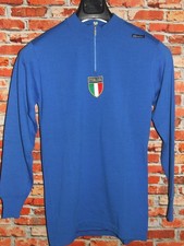 EROICA MAGLIA SHIRT BICI CICLISMO VINTAGE 70'S ITALIA SANTINI 80% LANA