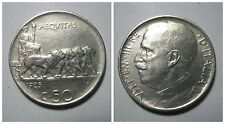 Regno d'Italia Vittorio Emanuele III 50 Centesimi Leoni 1925 c/ Rigato