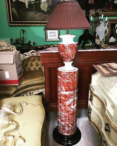 Lampada colonna piantana in - a,