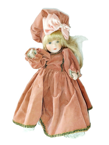 Bambola porcellana con vestito - bambola,